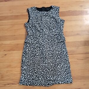 White House Black Market Spotted Mini Dress 6
